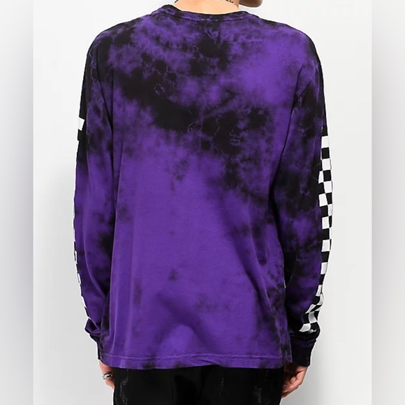 SALE‼️ Broken Promises Purple Punch Tie Dye Long Sleeve T-Shirt - streetwear - Picture 3 of 10